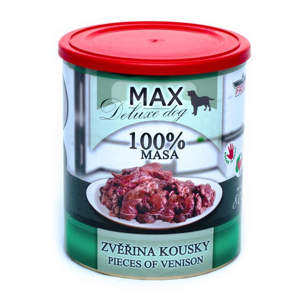 MAX Deluxe Dog zvěřina kousky