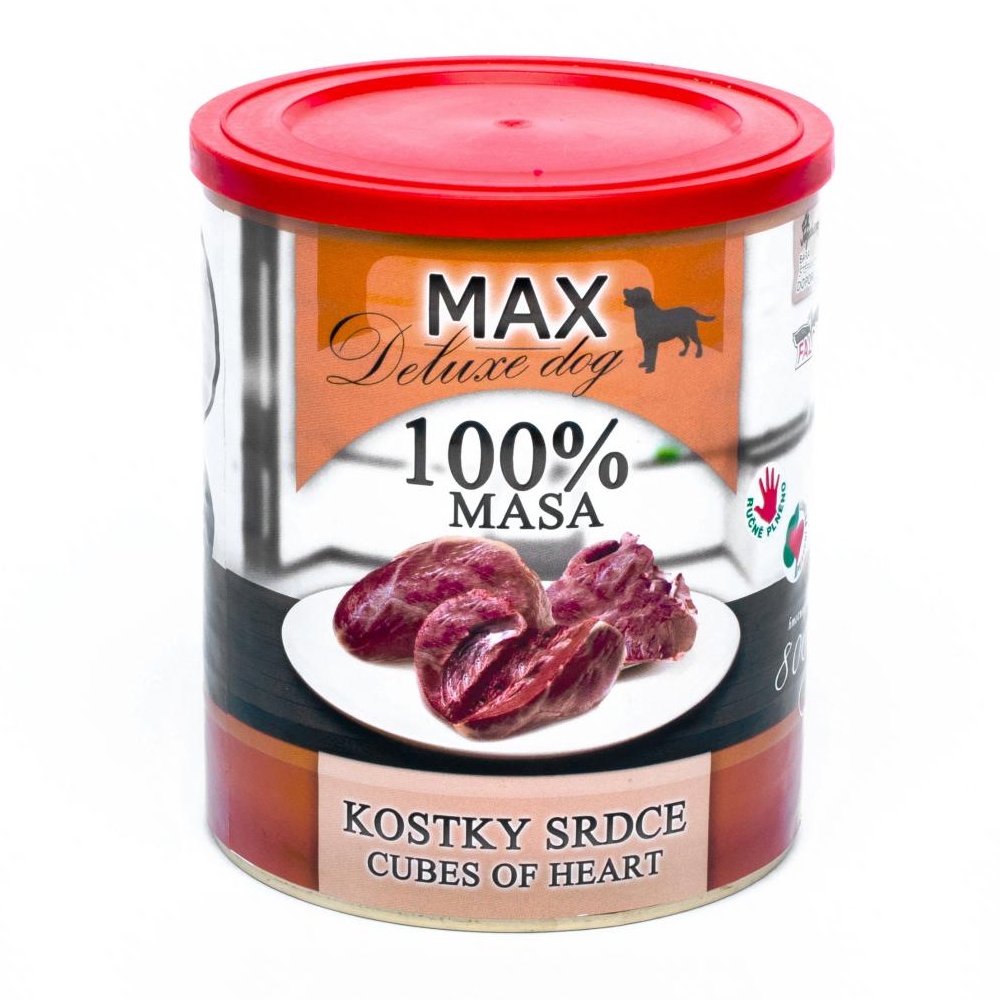 MAX Deluxe Dog kostky srdce