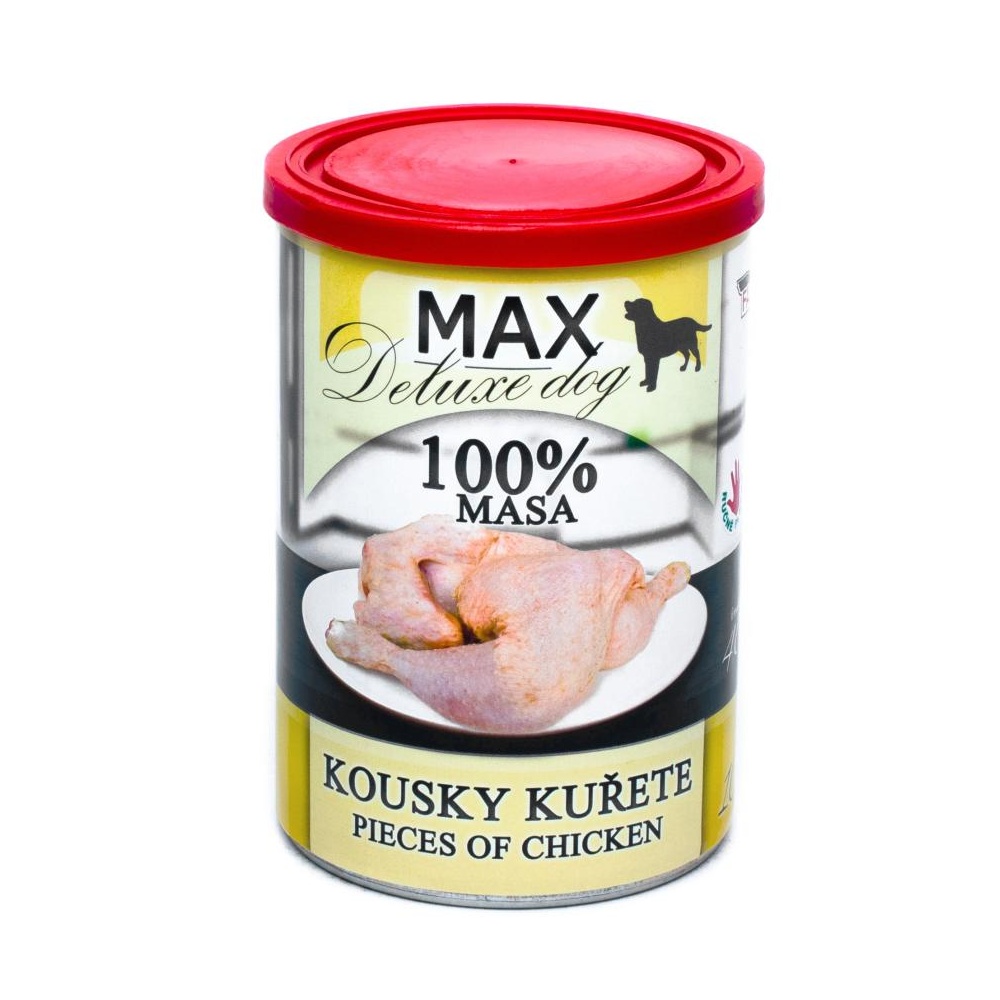 MAX Deluxe Dog kousky kuřete