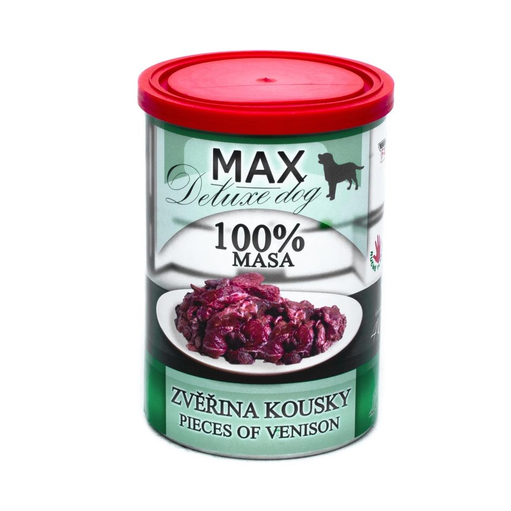 MAX Deluxe Dog zvěřina kousky
