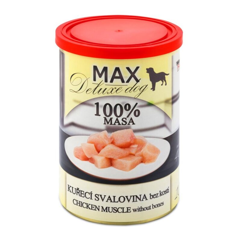 MAX Deluxe Dog kuřecí svalovina bez kosti