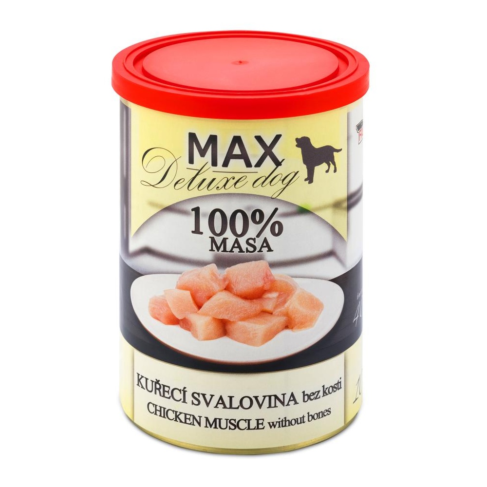 MAX Deluxe Dog kuřecí svalovina bez kosti