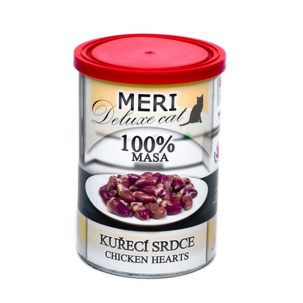 MERI Deluxe Cat kuřecí srdce