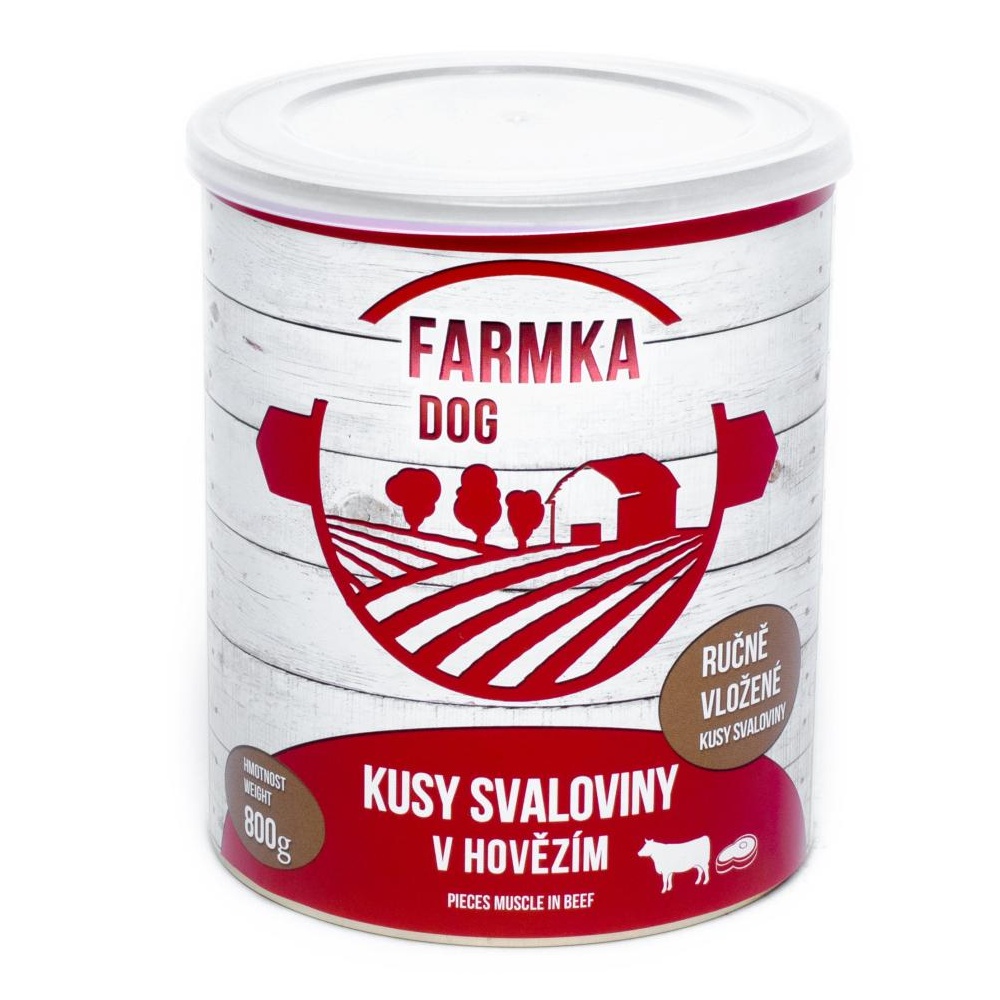FARMKA Dog se svalovinou