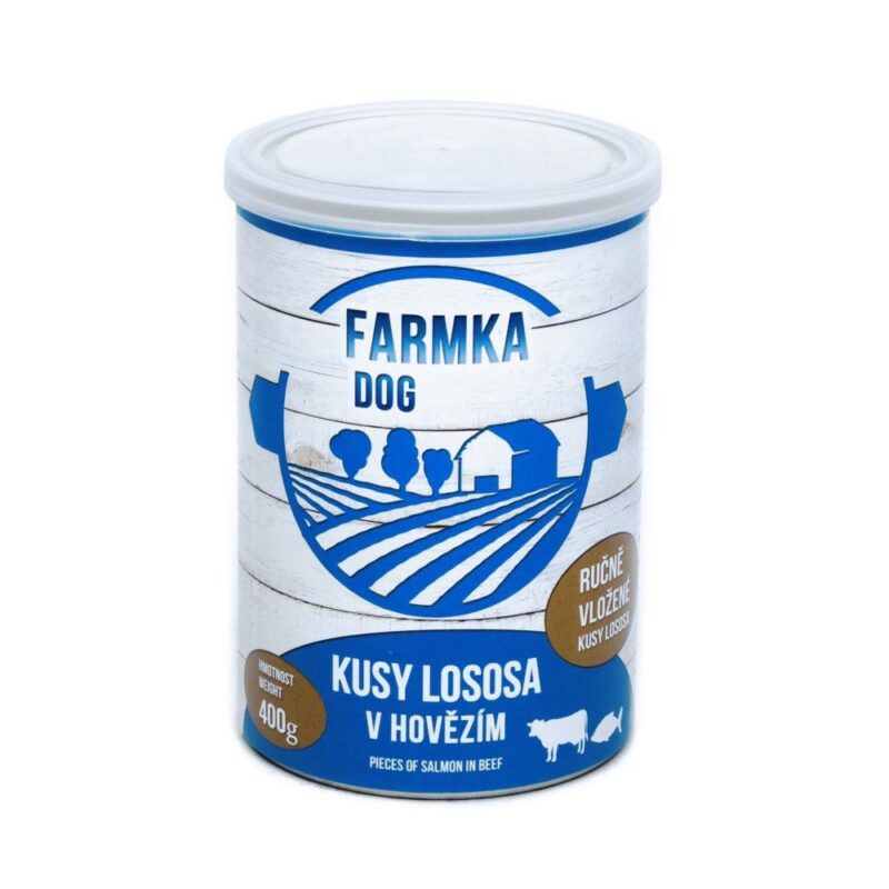 FARMKA Dog s lososem