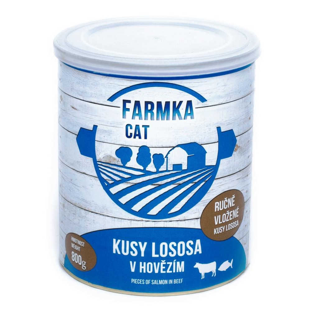 FARMKA Cat s lososem