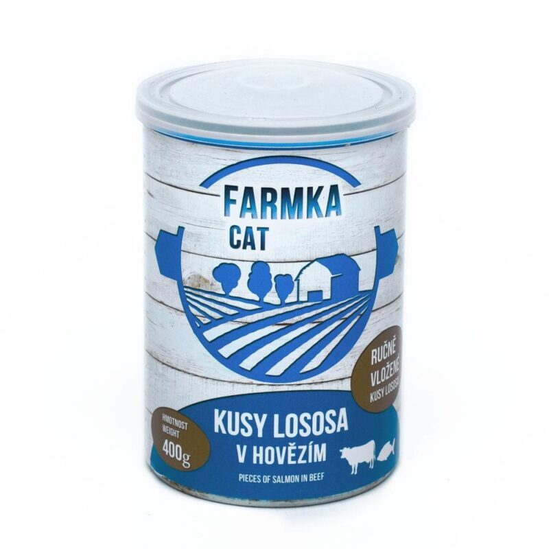 FARMKA Cat s lososem