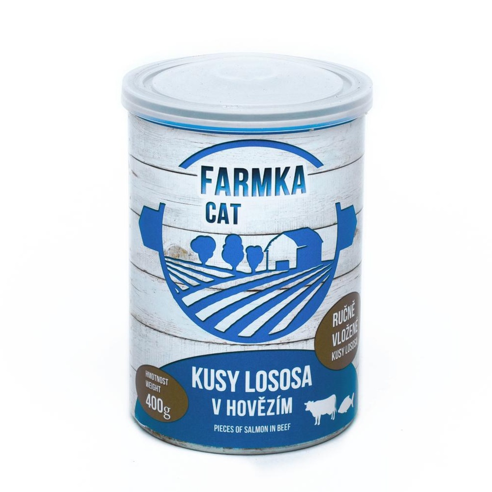 FARMKA Cat s lososem