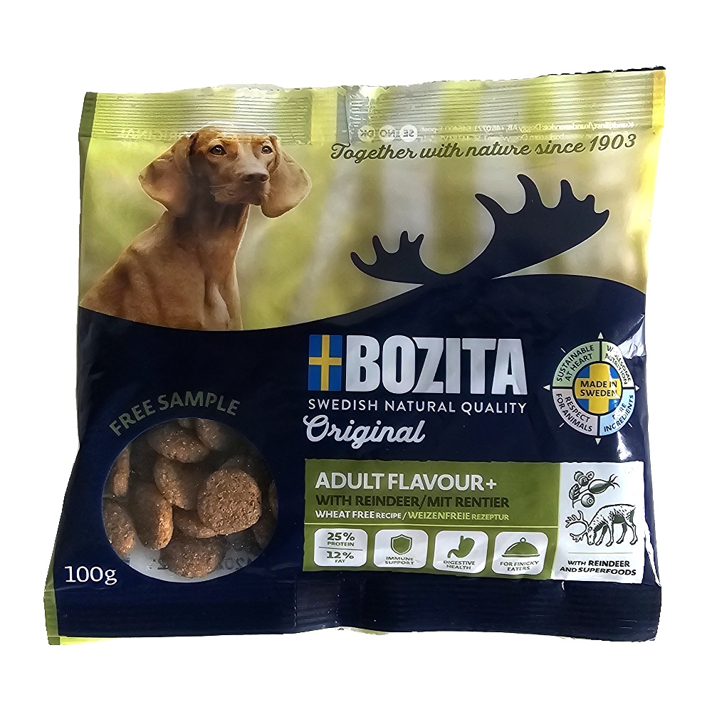 Vzorek Bozita Dog Adult Flavour Plus 100 g
