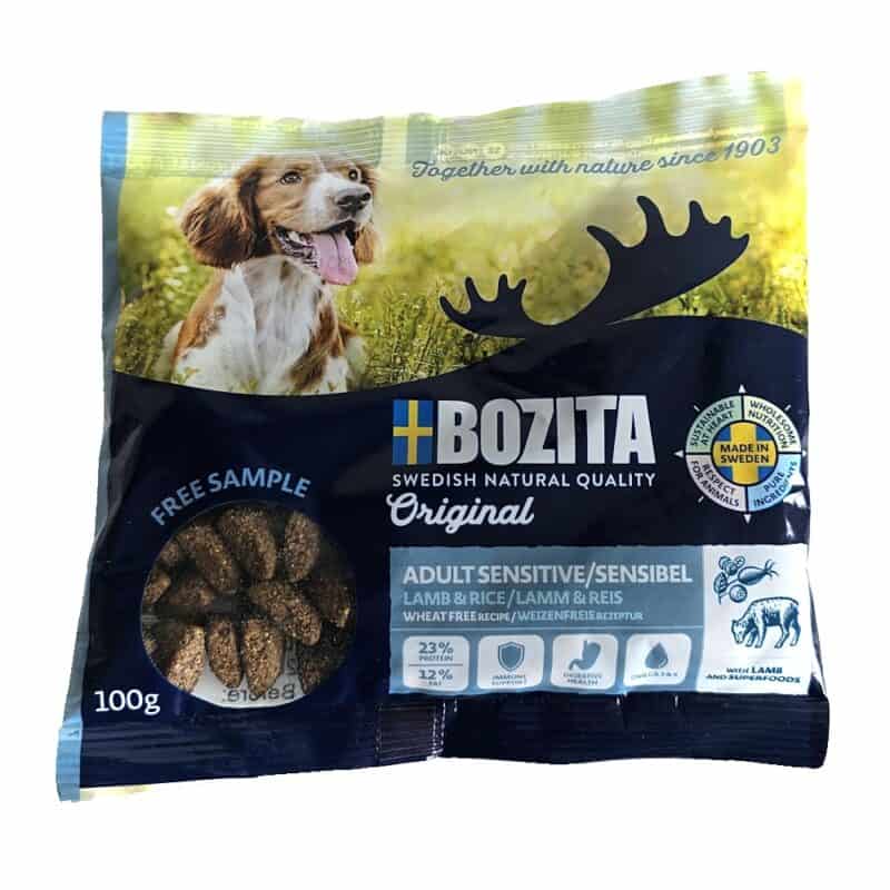Vzorek Bozita Dog Adult Sensitive Lamb 100 g