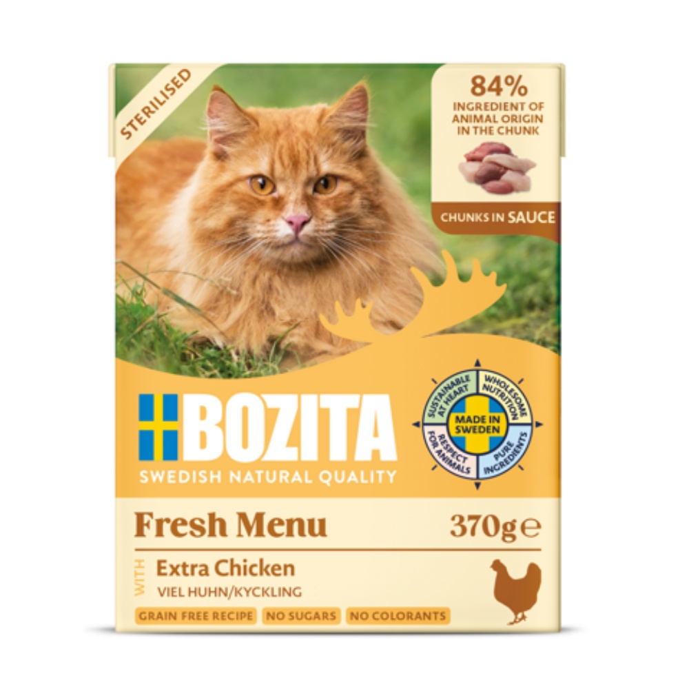 Bozita Cat Sterilised kousky v omáčce s kuřecím