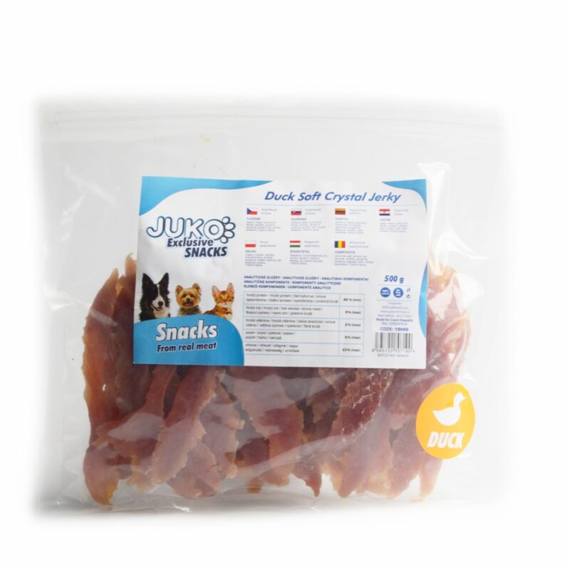 Duck Soft Crystal Jerky JUKO Snacks 500 g - Image 3