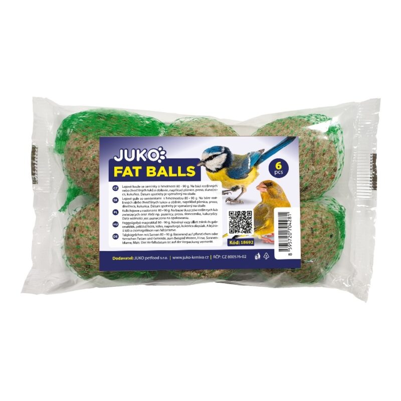 Lojová koule se semínky 90 g (6 ks)