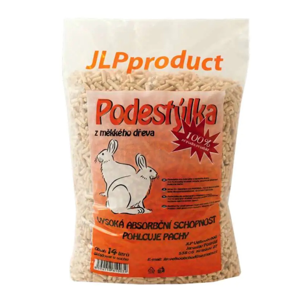 Dřevěná podestýlka JLP 14 l