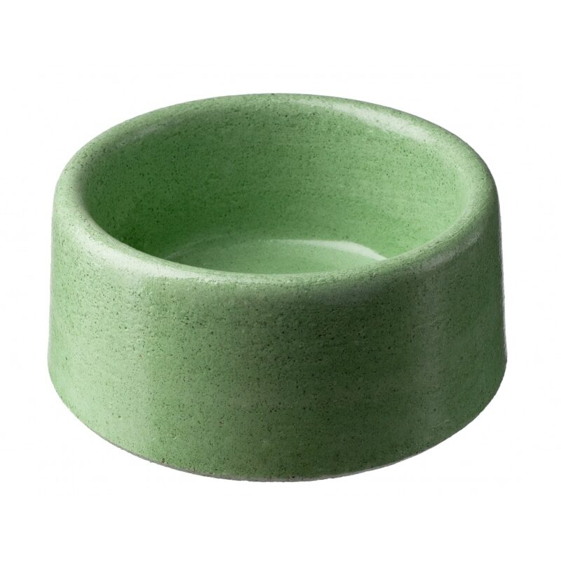 Miska betonová kulatá barevná 0