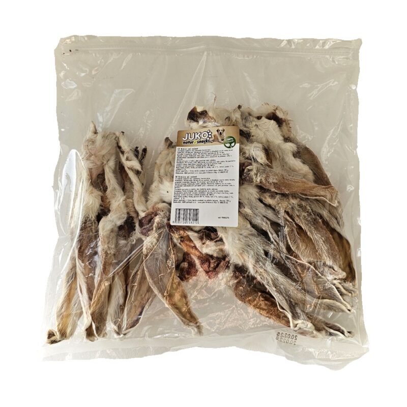 Uši králičí se srstí sušené JUKO 250 g - Image 3