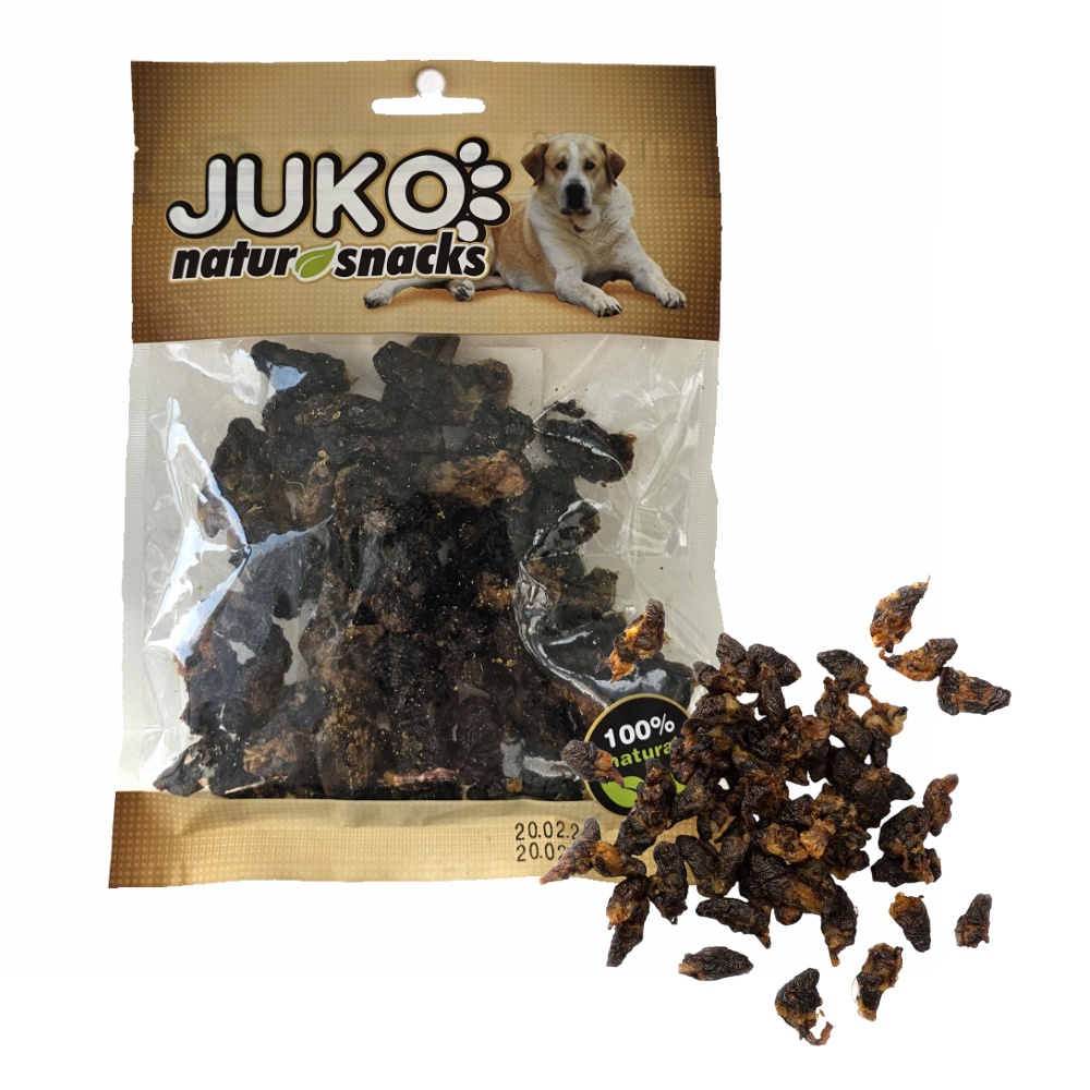 Drůbeží srdce sušené JUKO 100 g