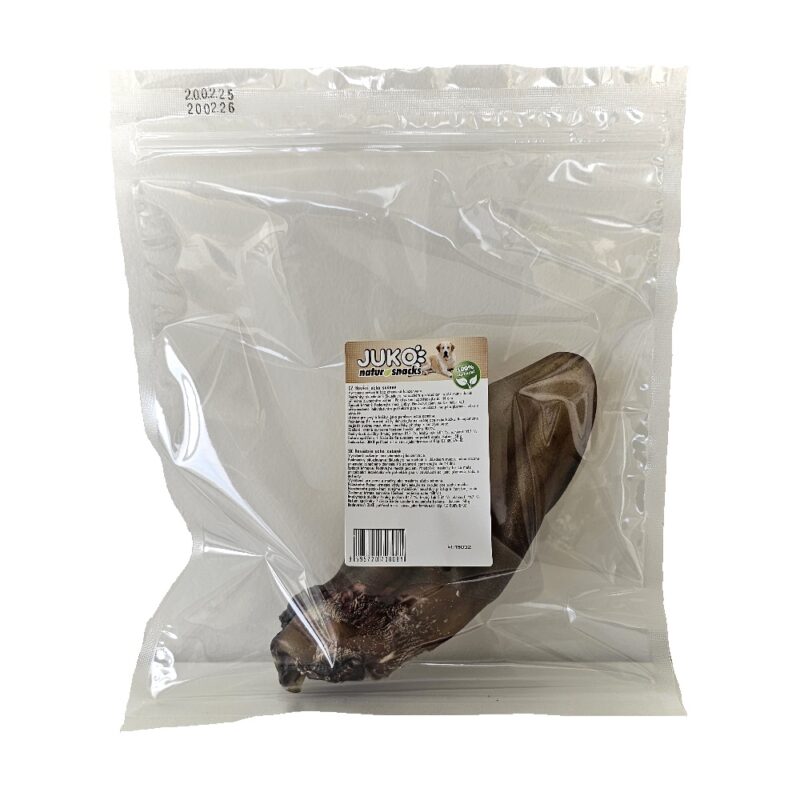 Ucho hovězí sušené JUKO 50 - 60 g (1 ks) PRODEJ PO BALENÍ (8 ks) - Image 2