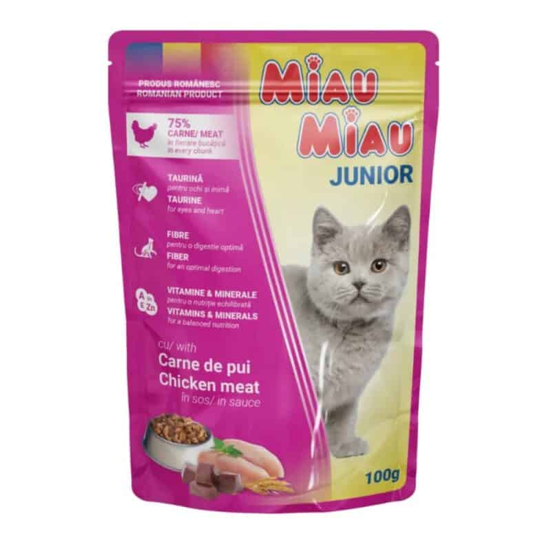 Miau Miau Cat Junior kuřecí