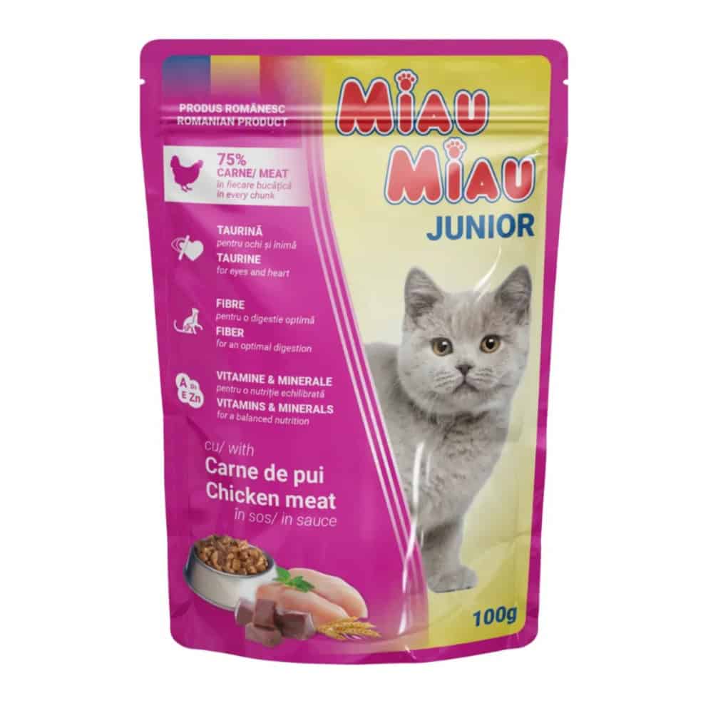 Miau Miau Cat Junior kuřecí