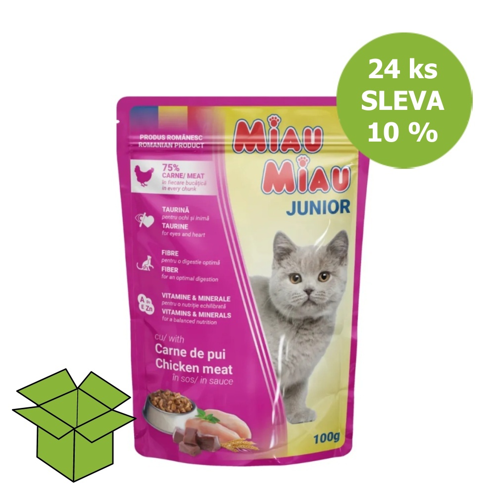 Miau Miau Cat Junior kuřecí