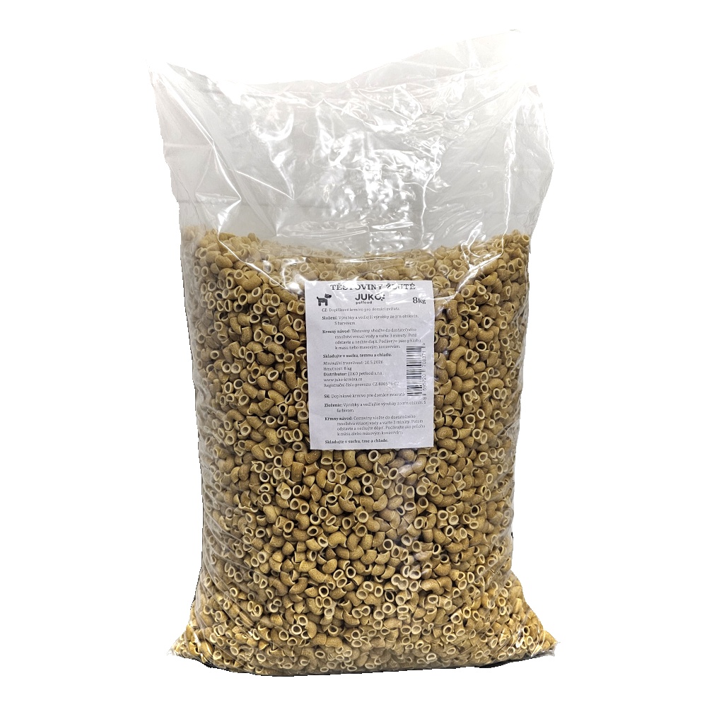 Těstoviny žluté 8 kg