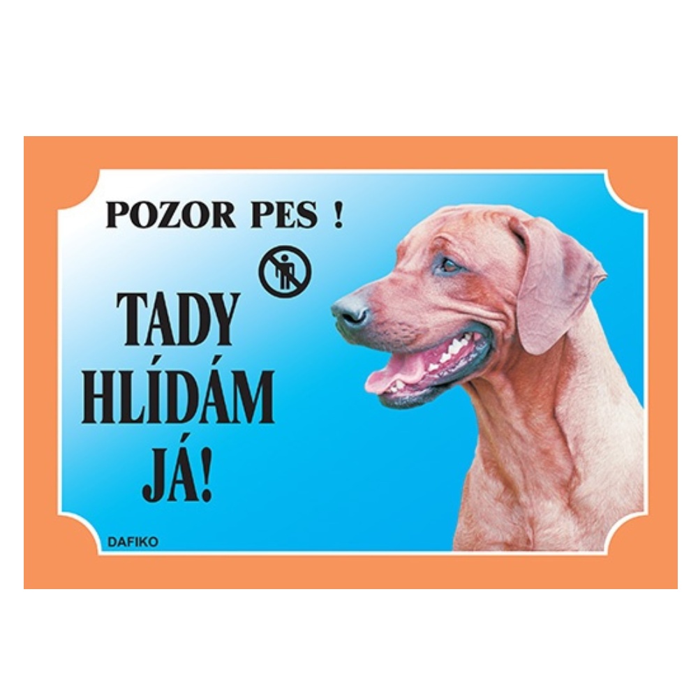Cedulka Dafiko RIDGEBACK