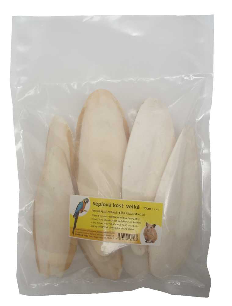 Sépiová kost velká cca 15 cm (15 ks)