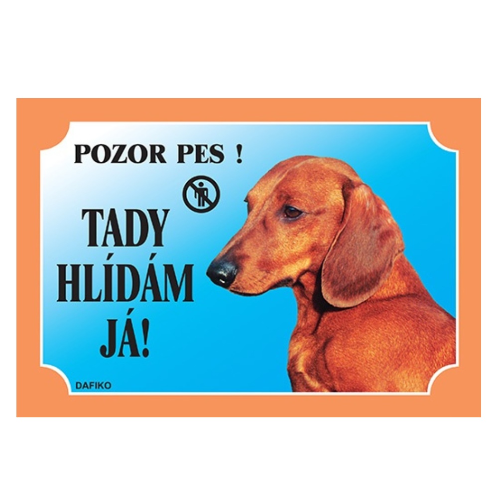 Cedulka Dafiko JEZEVČÍK hladkosrstý světlý