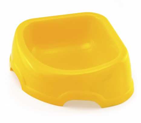 Miska plast rohová trojhranná 0