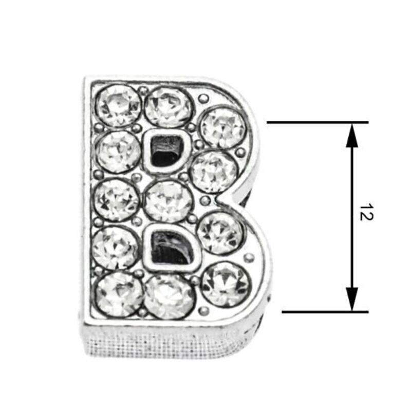 Navlékací písmenka B 12 mm