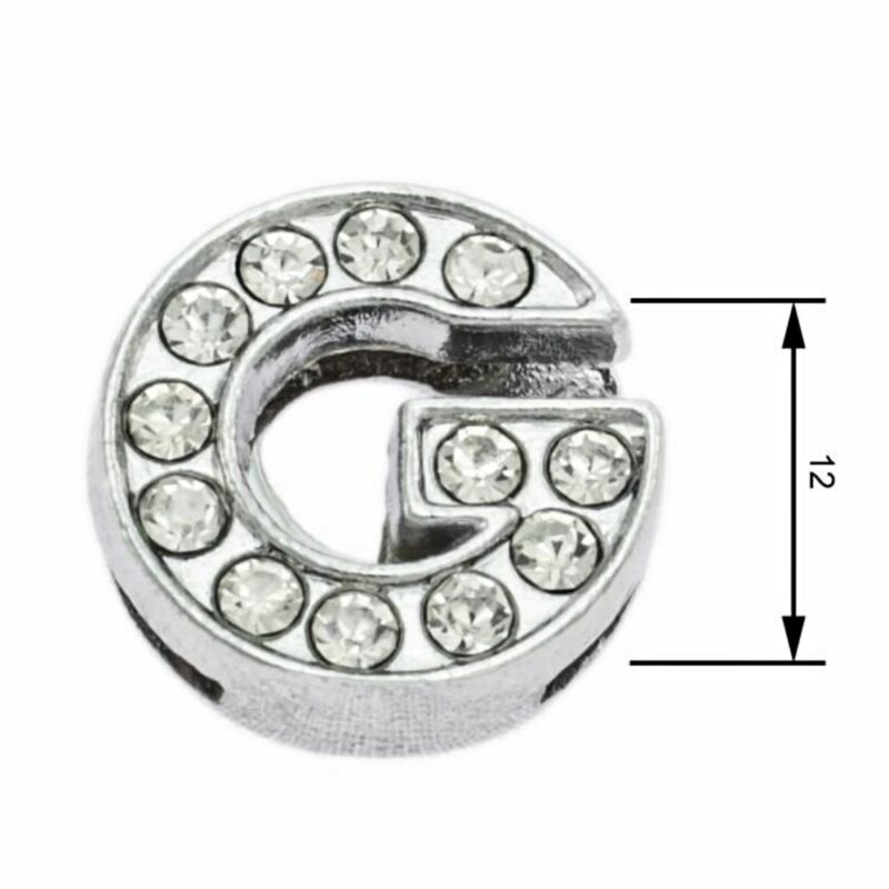 Navlékací písmenka G 12 mm