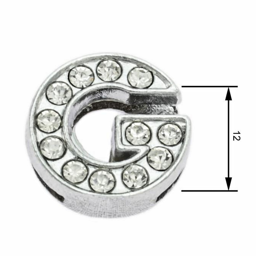 Navlékací písmenka G 12 mm