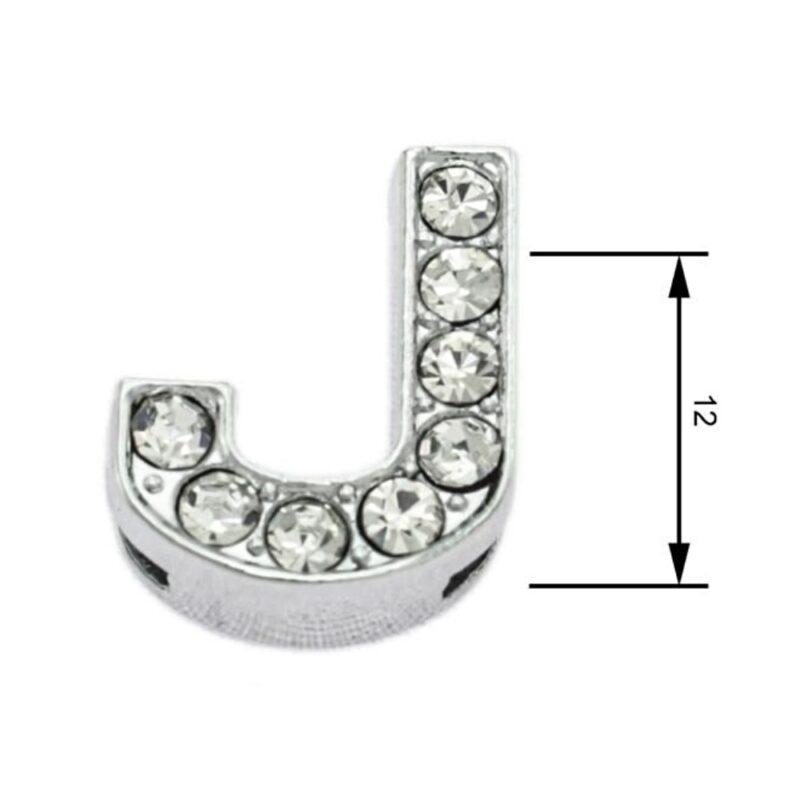 Navlékací písmenka J 12 mm
