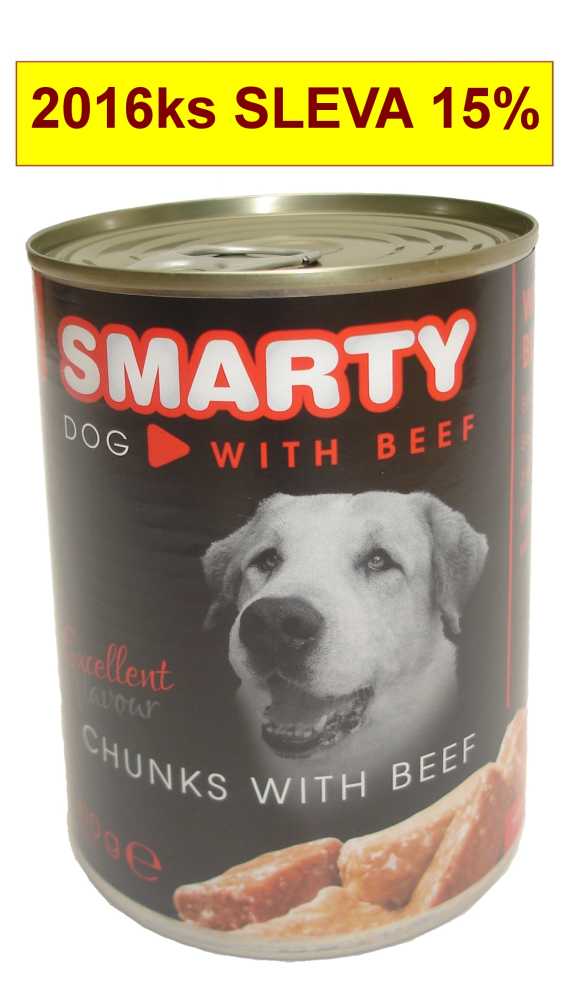 SMARTY Dog Hovězí chunks