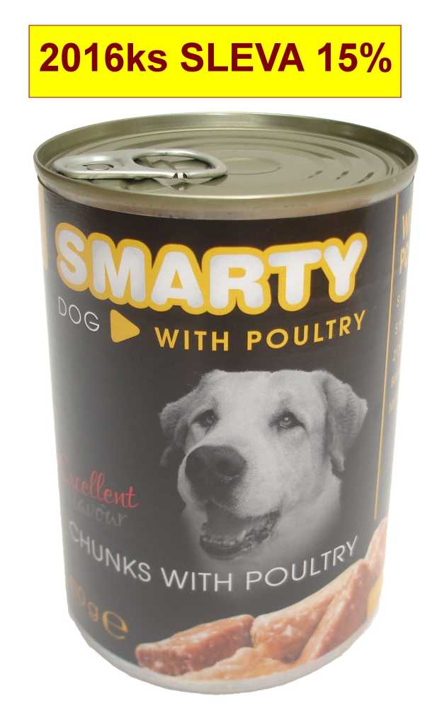 SMARTY Dog Drůbeží chunks