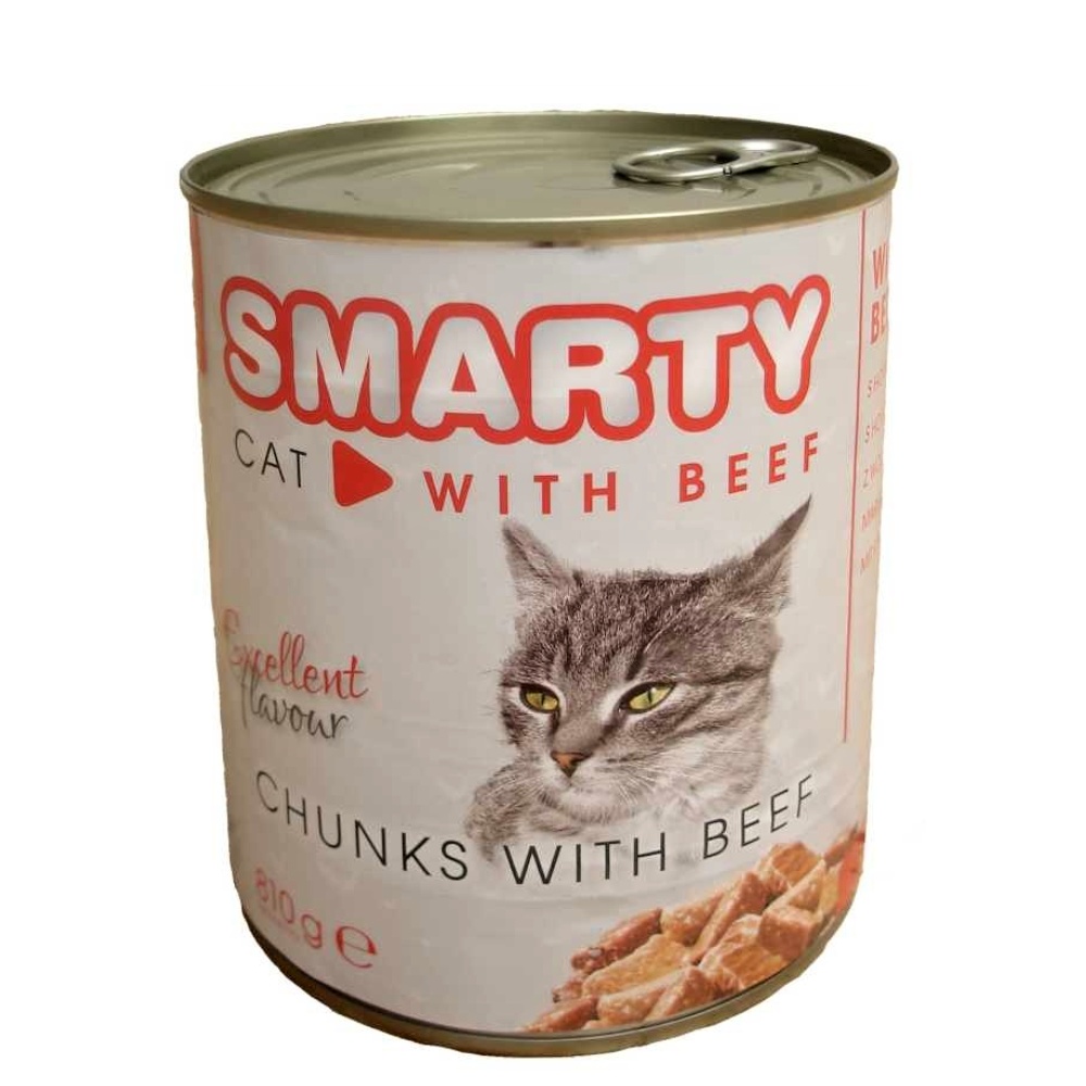 SMARTY Cat Hovězí chunks