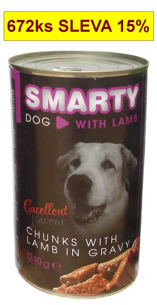 SMARTY Dog  Veal/Telecí  chunks