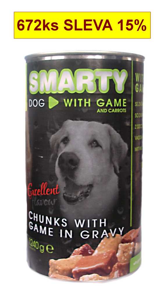 SMARTY Dog Zvěřina chunks