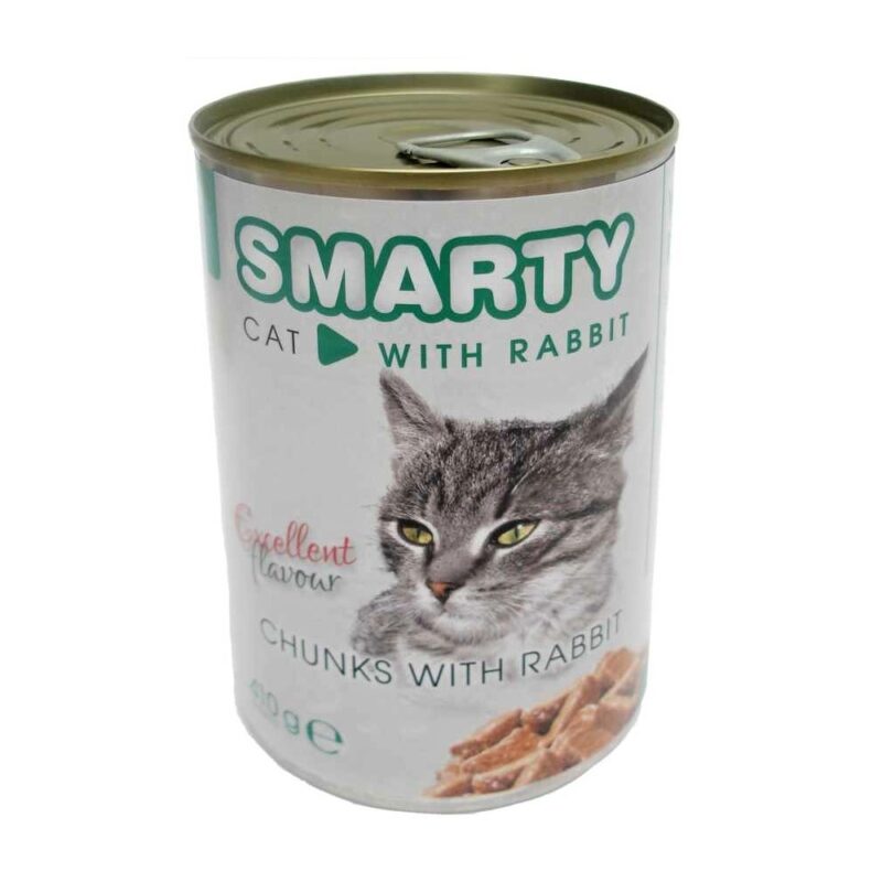 SMARTY Cat Králík chunks