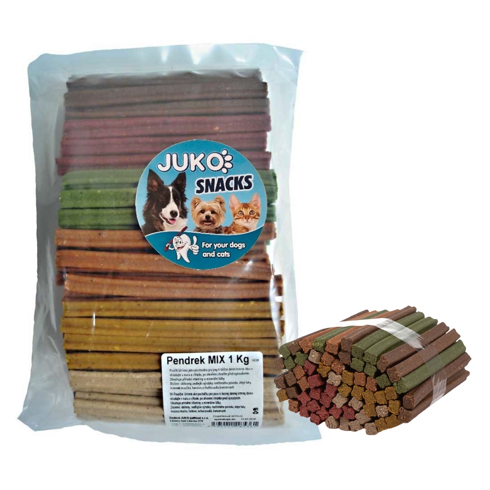 Pendrek mix JUKO Snacks 1 kg (cca 120 ks)