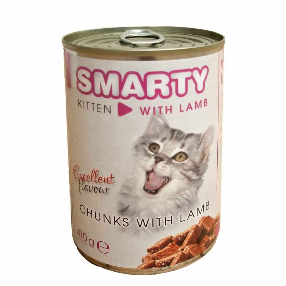 SMARTY Cat Kitten Jehněčí chunks