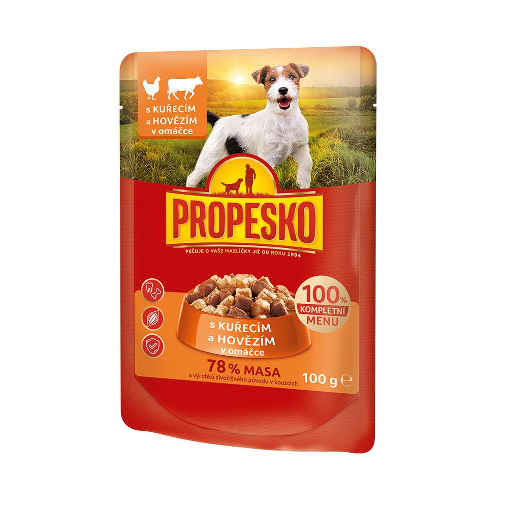 PROPESKO Dog hovězí a kuřecí