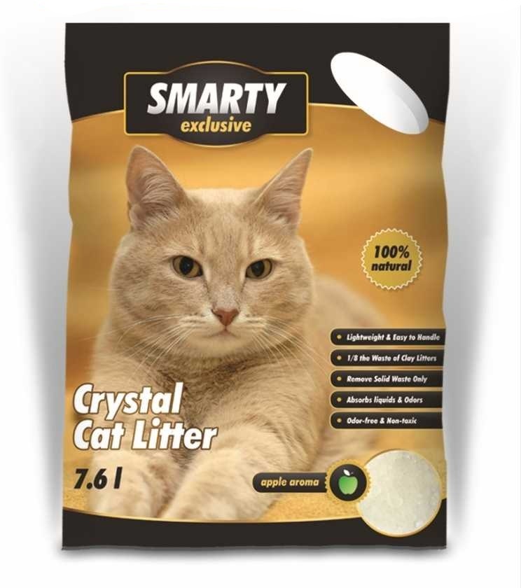 SMARTY exclusive silikátové stelivo jablko 7