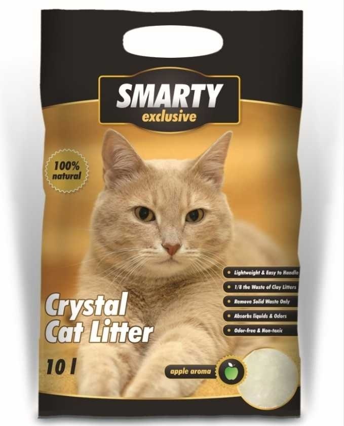 SMARTY exclusive silikátové stelivo jablko 10 l