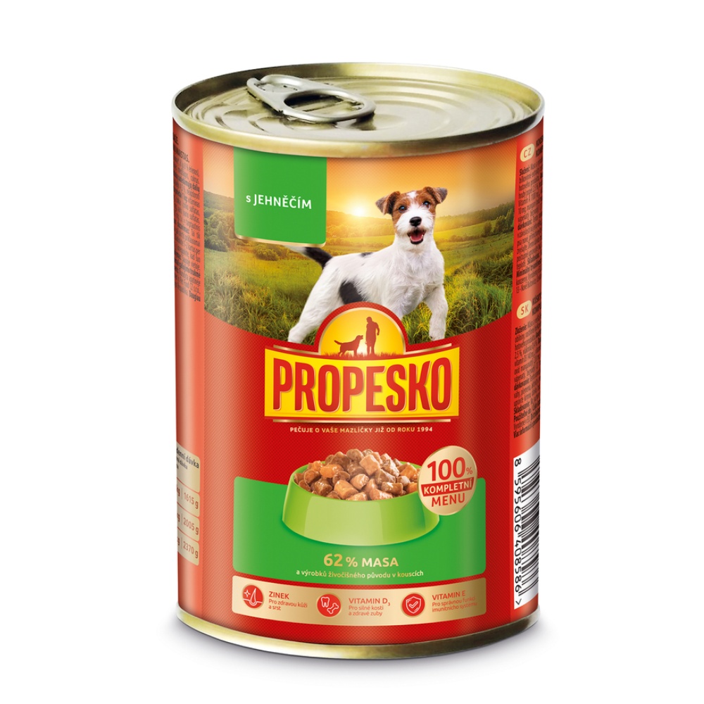 PROPESKO Dog jehněčí v omáčce