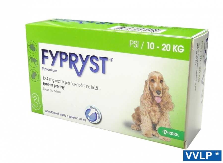 Fypryst spot-on pro psy M 1 x 1