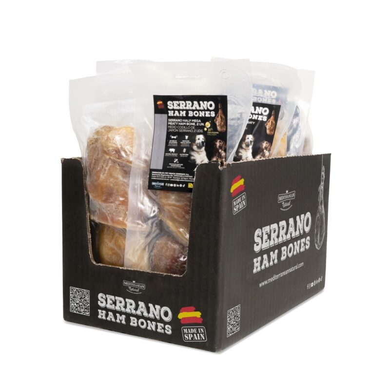 Kost obří půlka se šunkou Serrrano cca 550 g (2 ks) - Image 2
