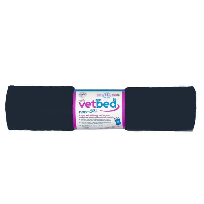 Vetbed protiskluz / Drybed půlnoční modrá DELUXE 100 x 75 cm