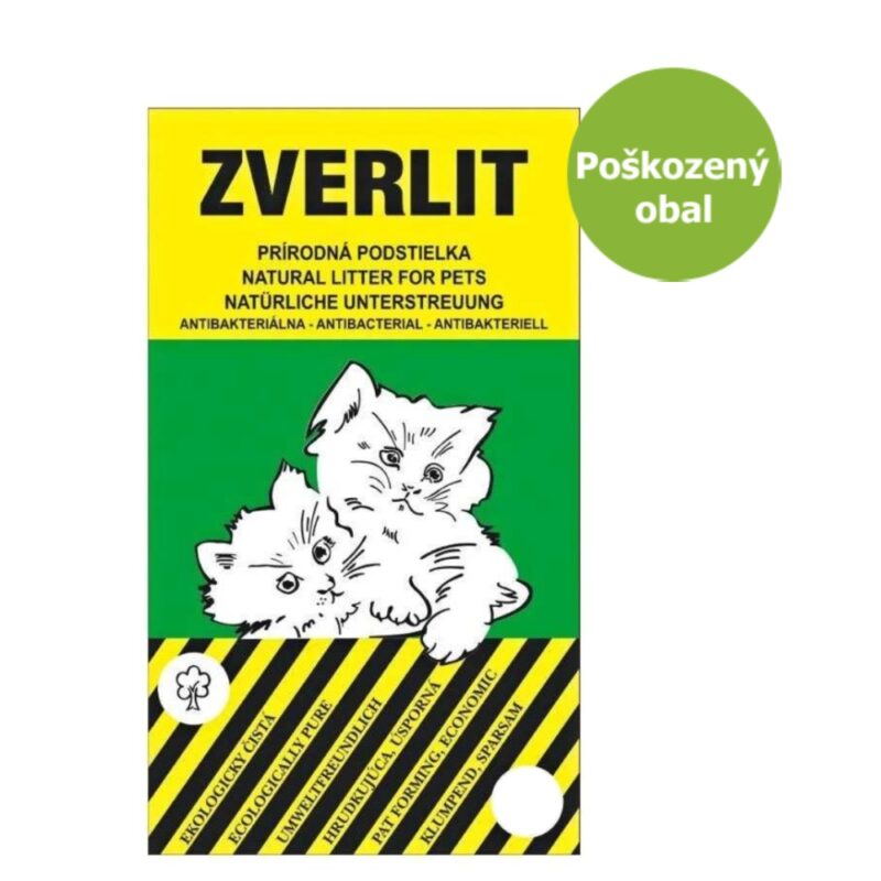 ZVERLIT zelený hrubá podestýlka 9 - 9